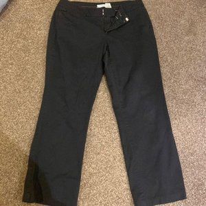 Dockers womens black pants